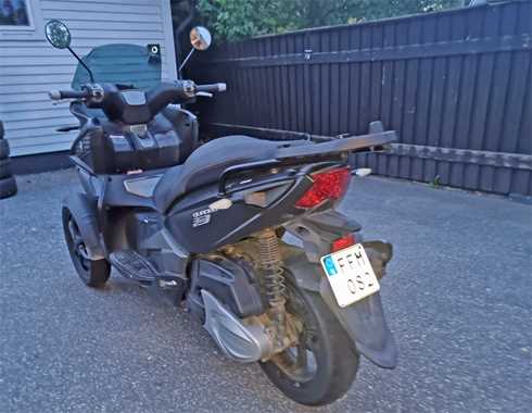 Trehjulig mc Quadro 350D stulen i Täby